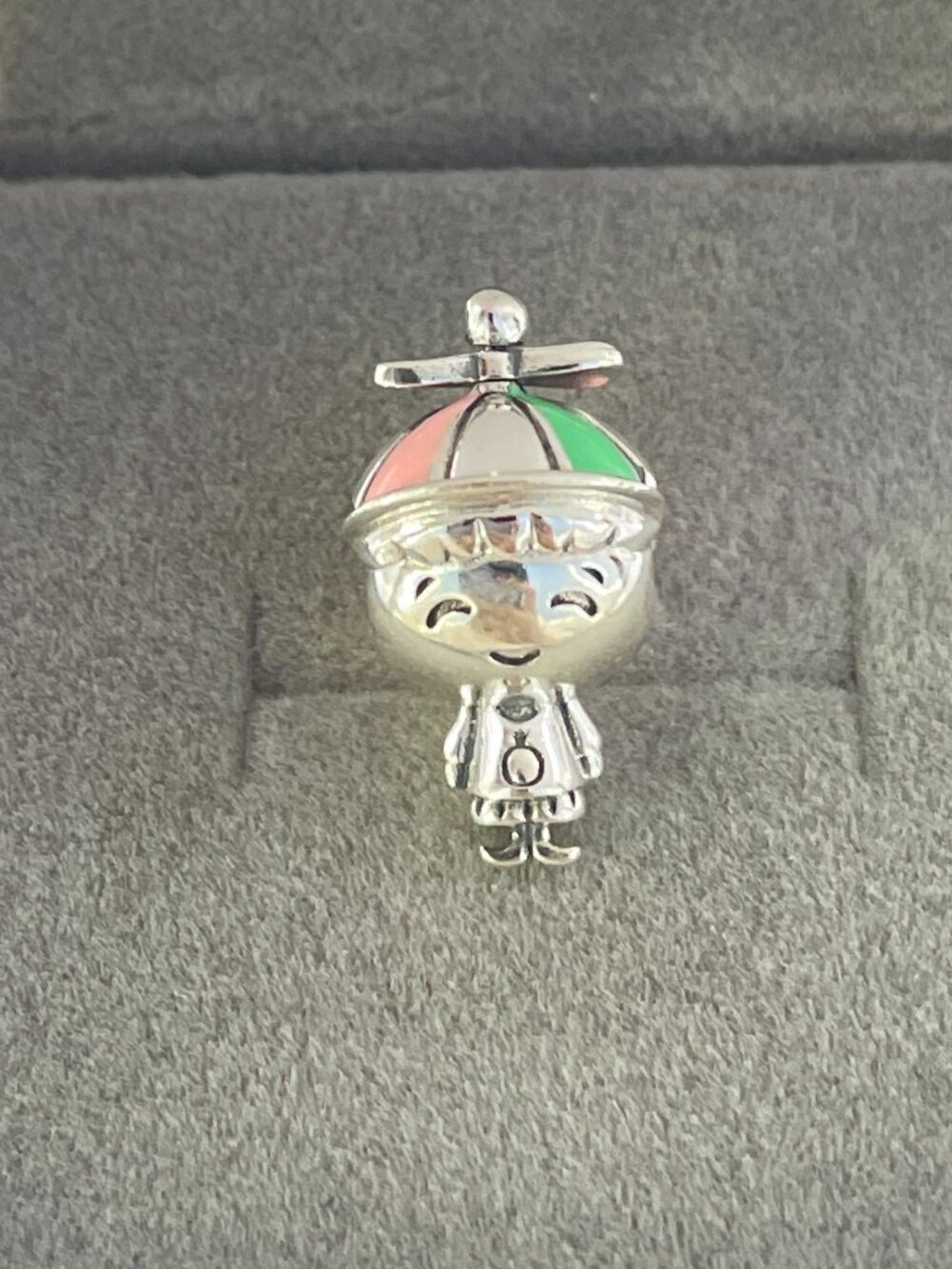 Pandora Little Boy Charm Family and Friends Multicolor Pendant
